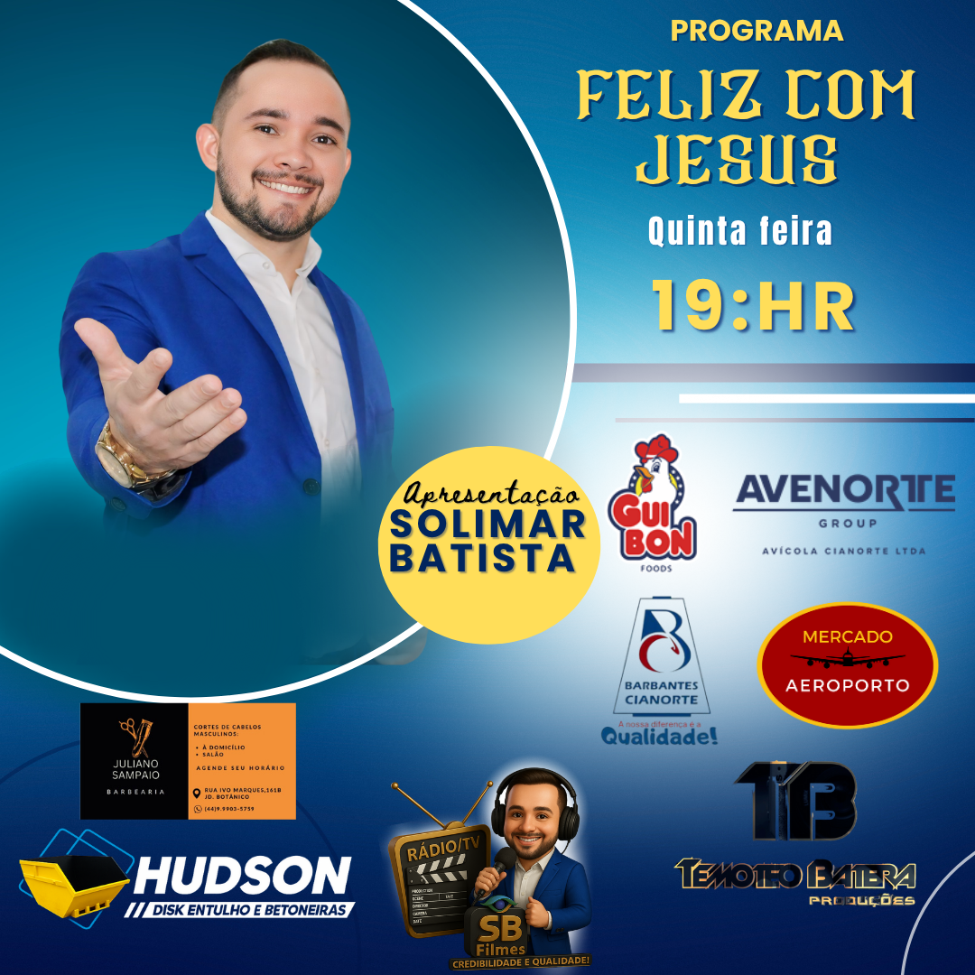 Programa feliz com Jesus
